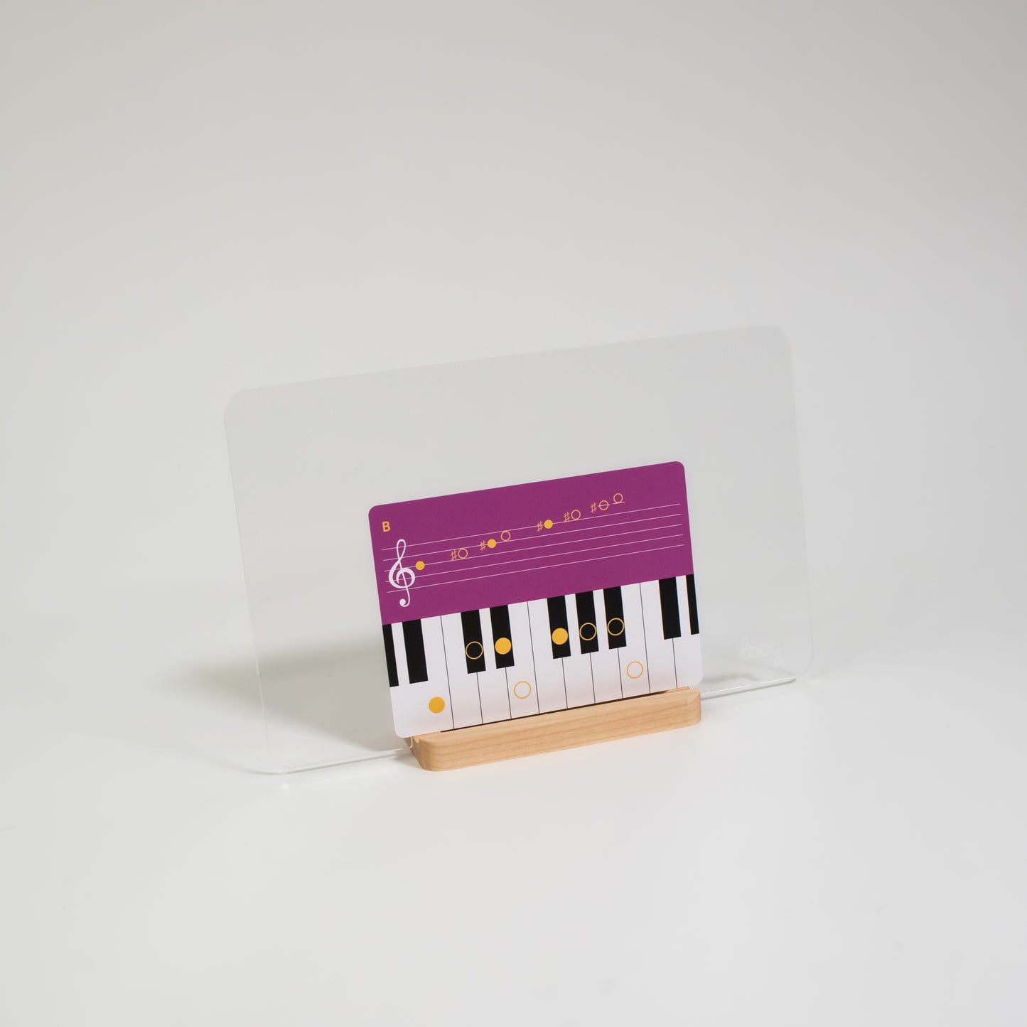 loog piano magnetic music stand