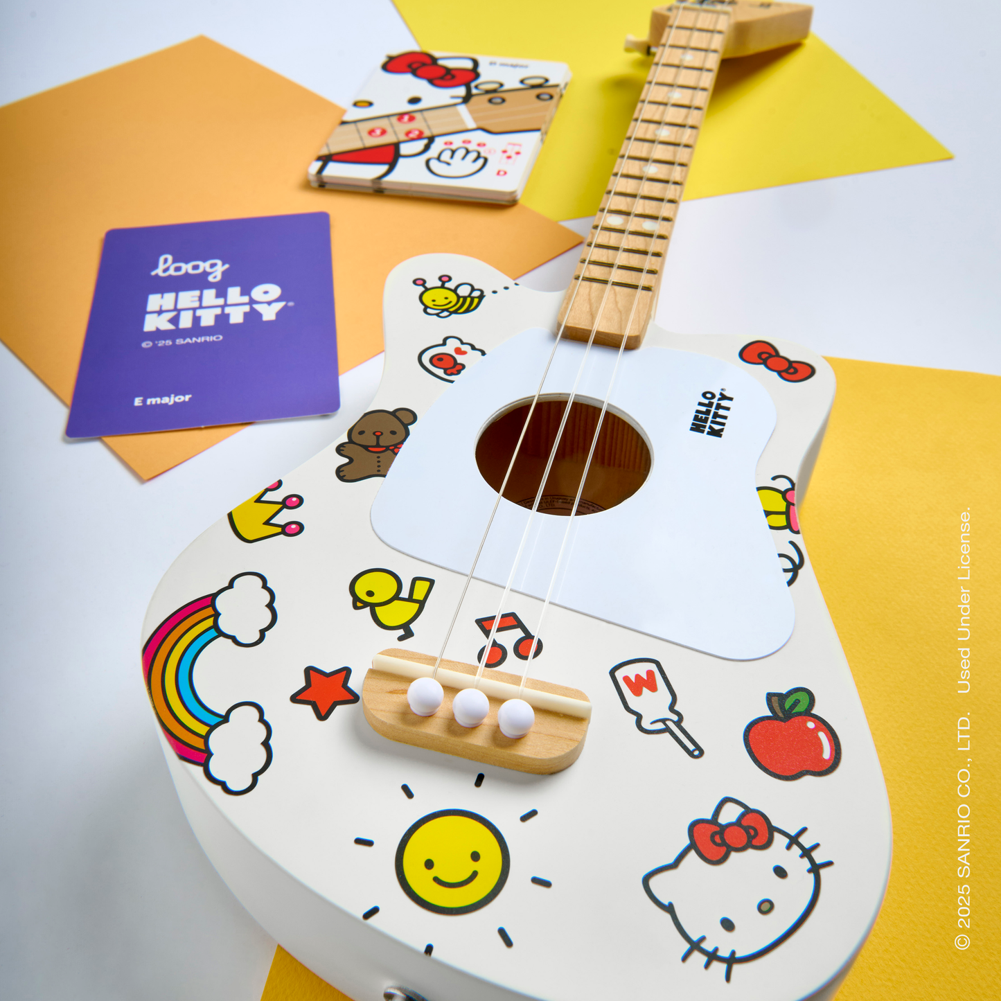 loog x hello kitty mini acoustic