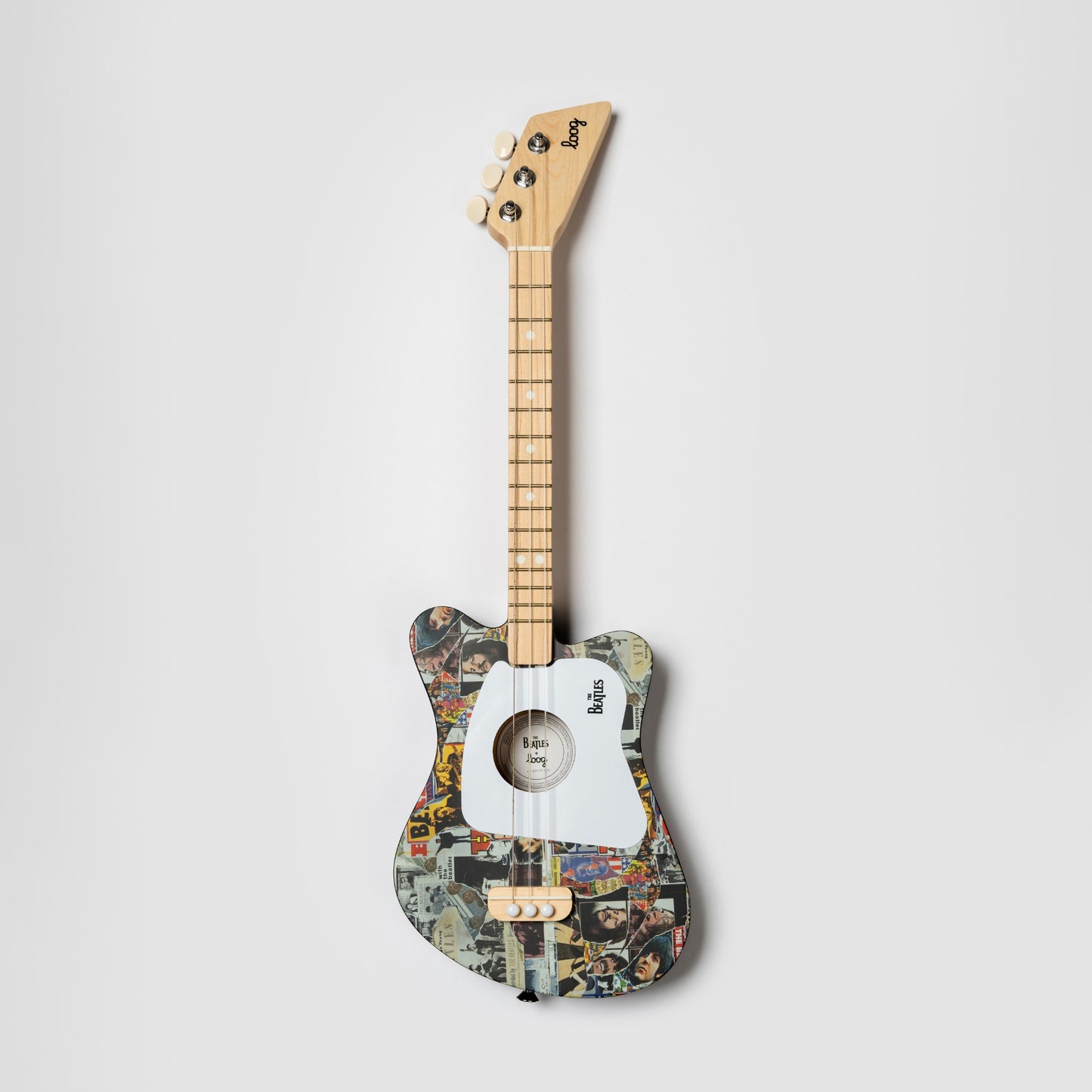 beatles + loog mini guitar