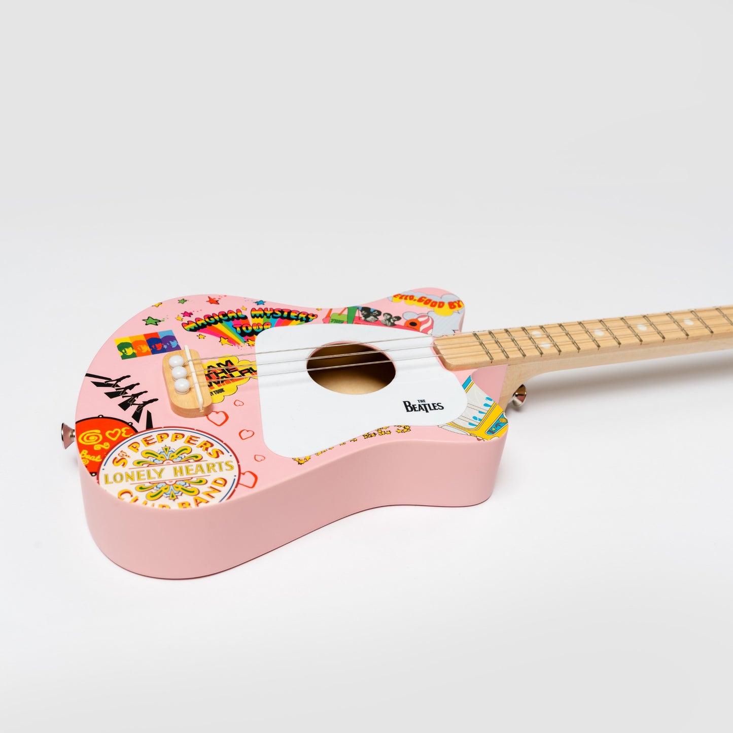 beatles + loog mini guitar