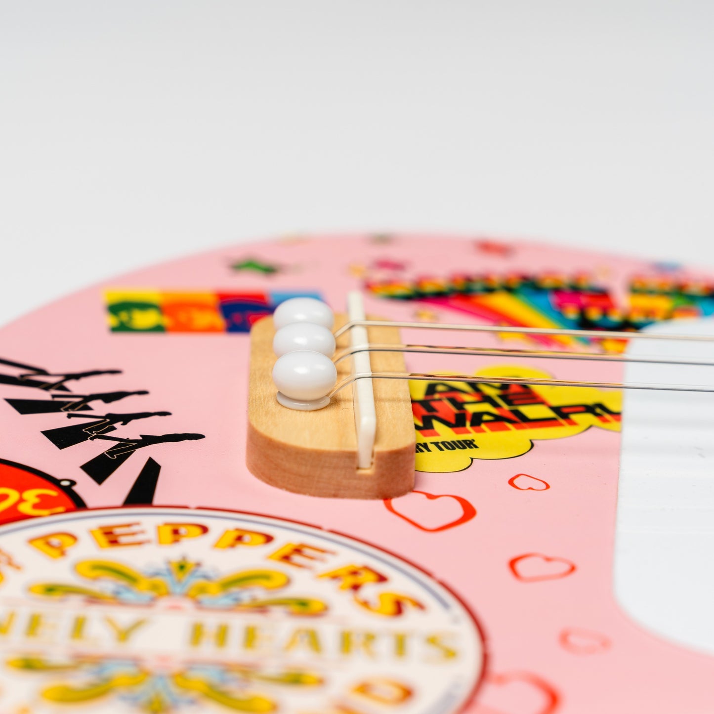 beatles + loog mini guitar