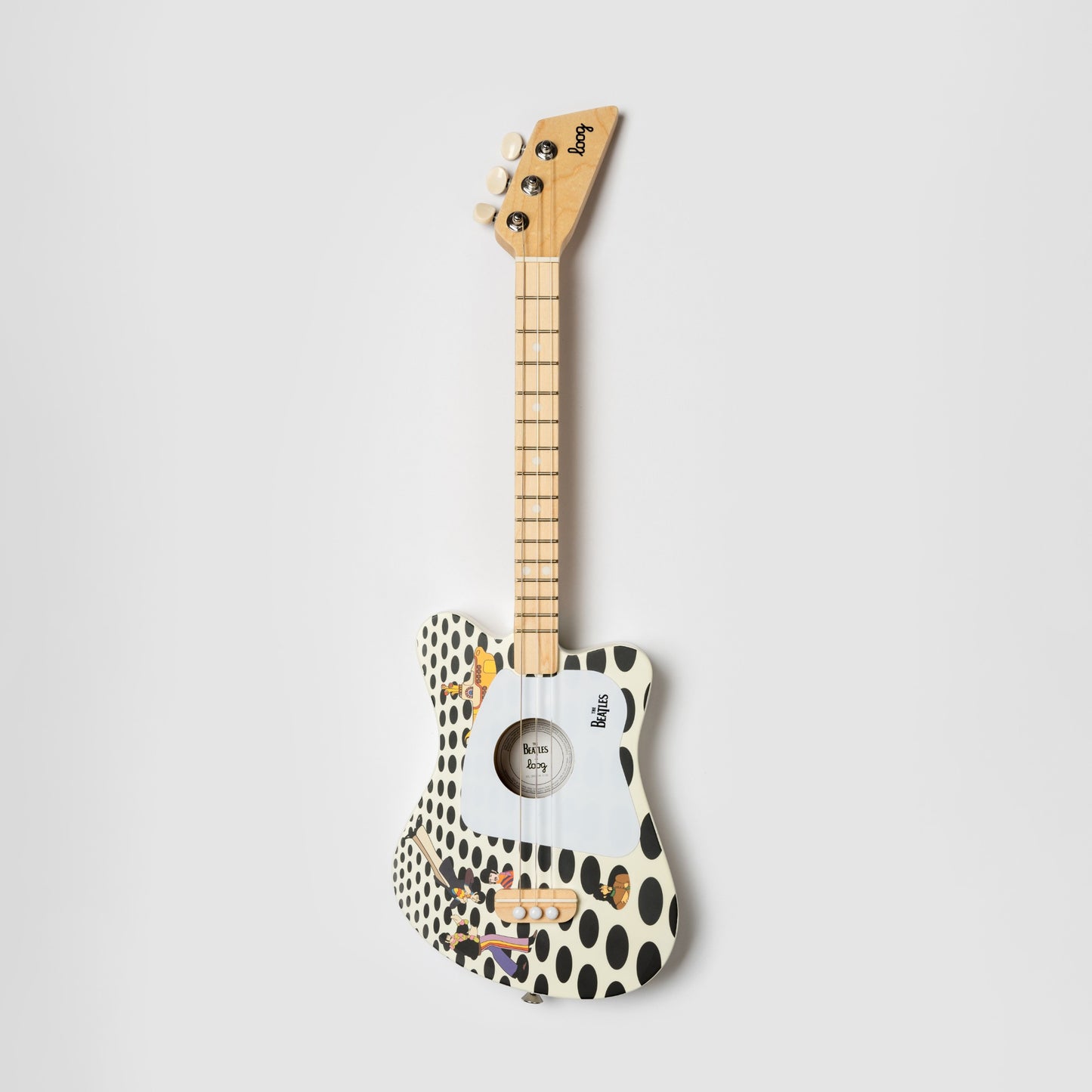 beatles + loog mini guitar