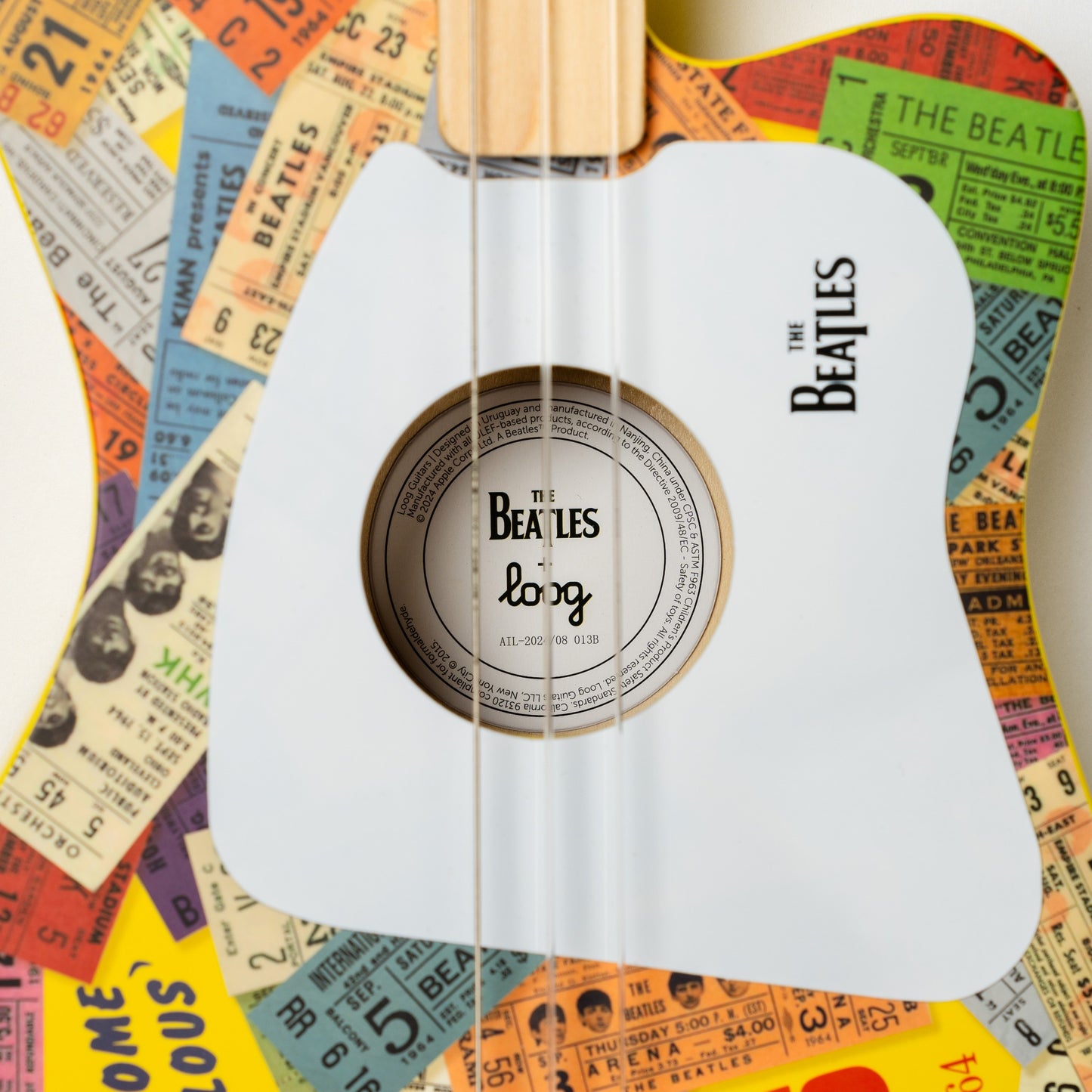 beatles + loog mini guitar
