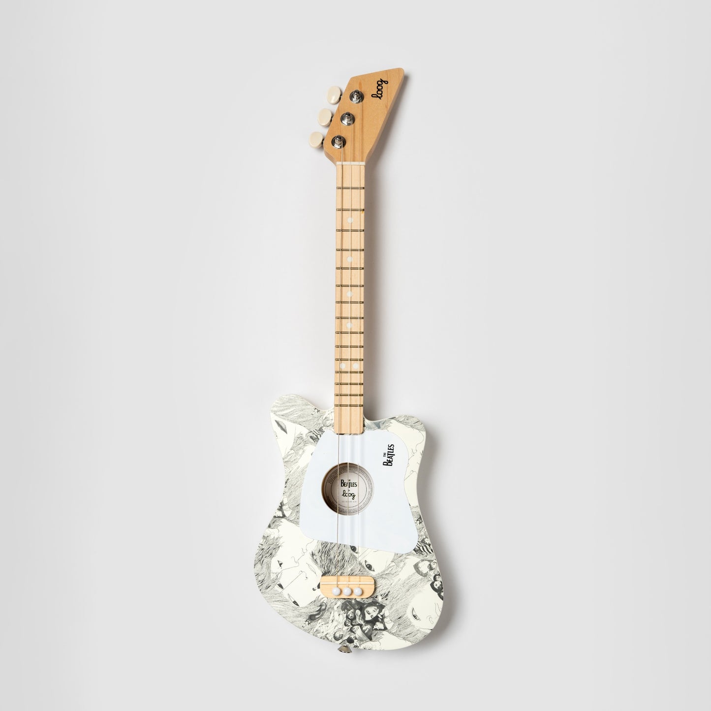 beatles + loog mini guitar