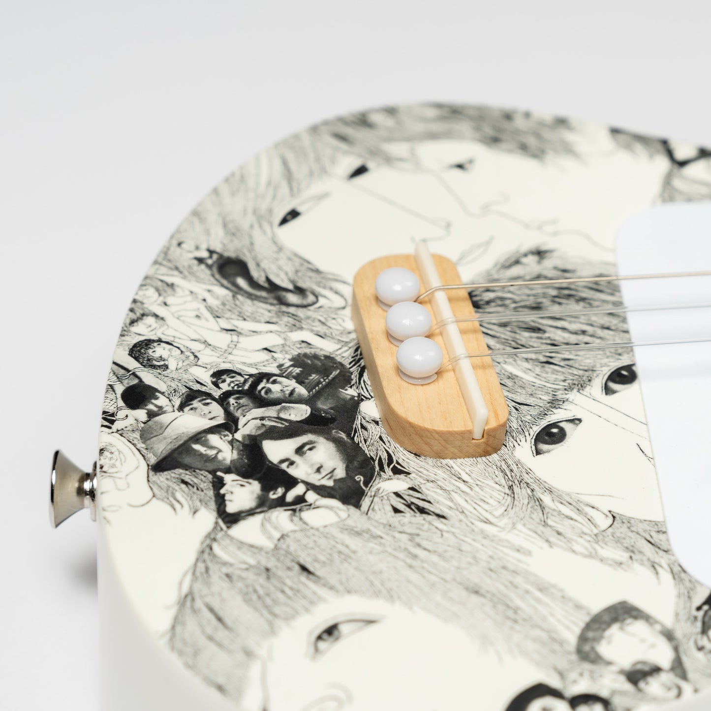 beatles + loog mini guitar