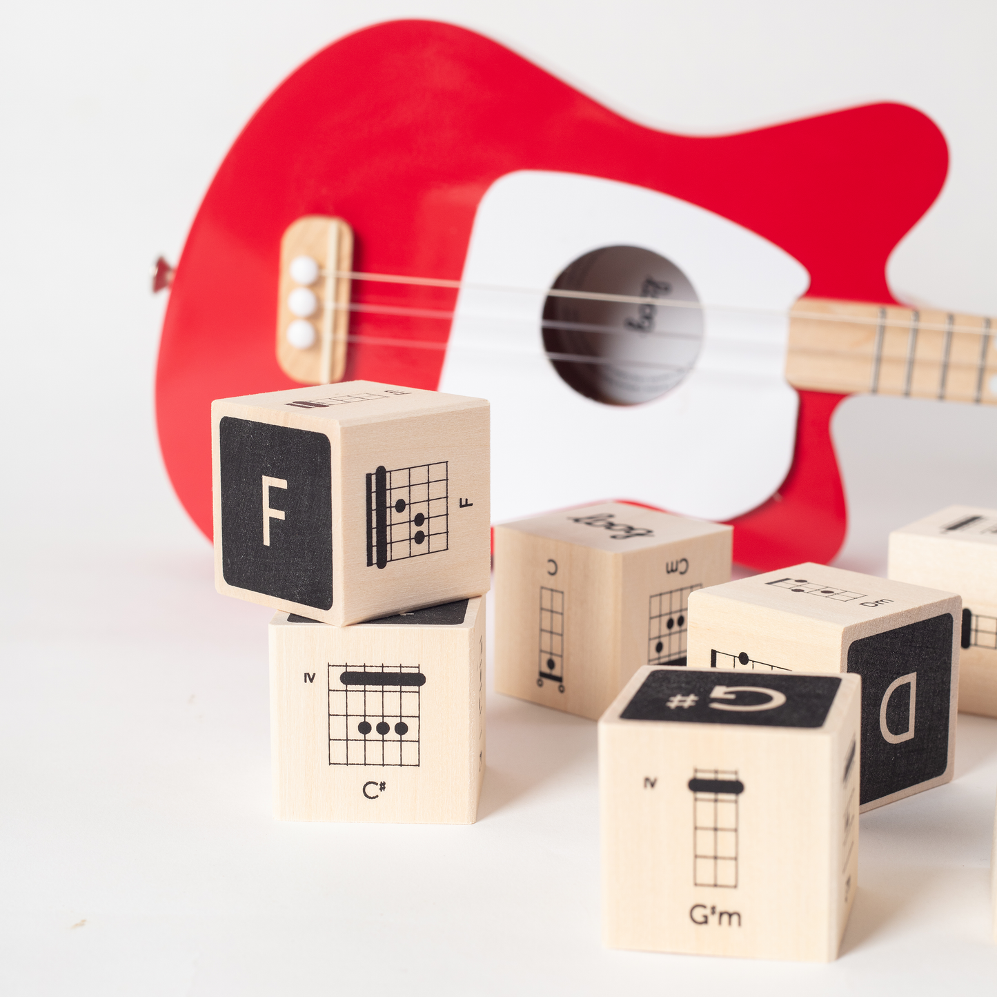 Uncle Goose Chord Cubes Guitar Blocks