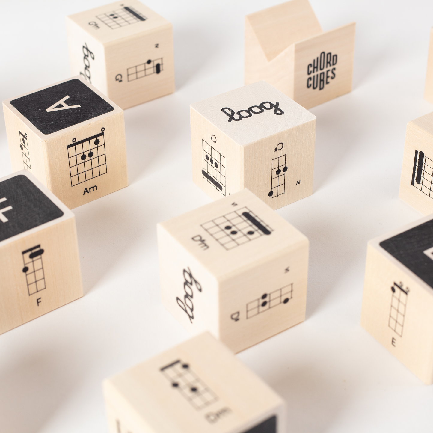 Uncle Goose Chord Cubes Guitar Blocks