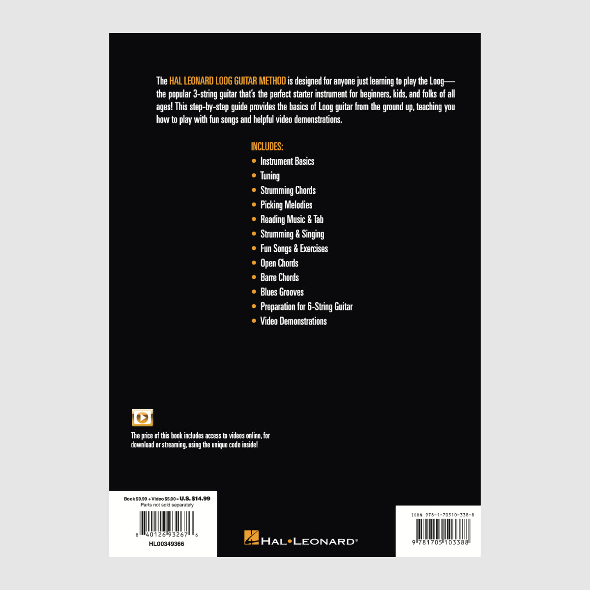 hal leonard loog guitar method