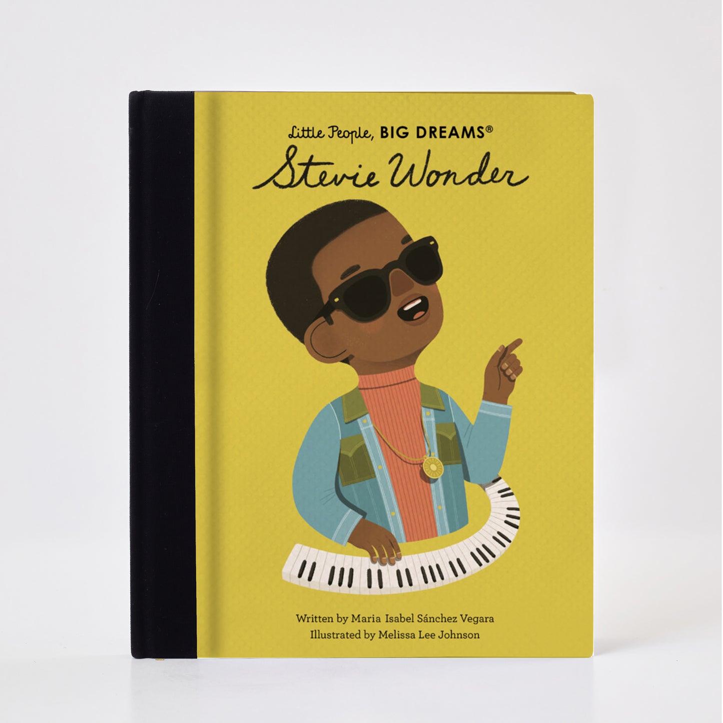 Meet Stevie Wonder: the genius behind some of the world’s best-loved songs. At just 8 years old, it was clear that Steveland Judkins was going to be a star. Renamed Stevie Wonder for his astonishing talent on the piano and other instruments, he wrote and performed some of the biggest hits of the 1970s. Stevie became known for his inventiveness, his soulful voice, and the social commentary in his lyrics. He is a UN Messenger of Peace and remains one of the music world’s most iconic figures.