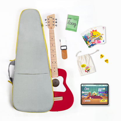 loog pro 6 acoustic bundle