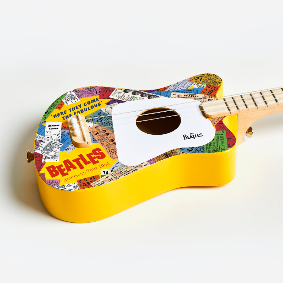 beatles + loog mini guitar