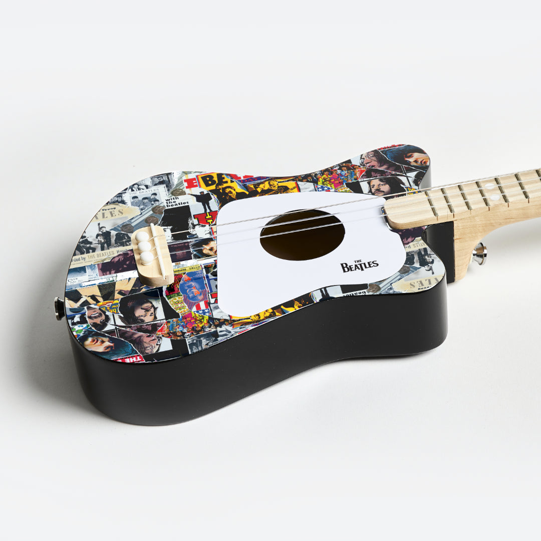 beatles + loog mini guitar