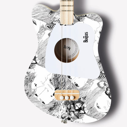 beatles + loog mini guitar