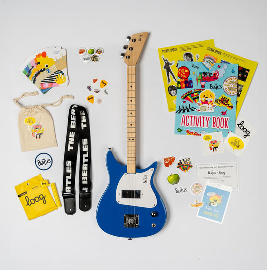 beatles + loog electric guitar